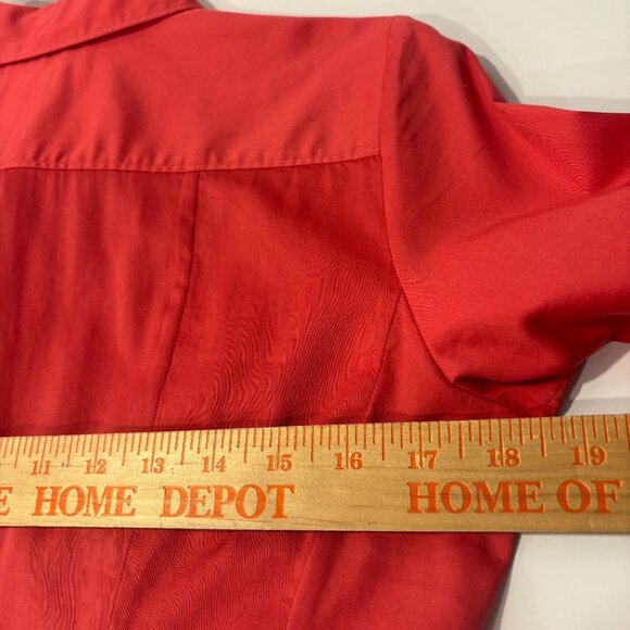 Lot Of 2 Banana Republic Fitted Stretch Button-Up Shirts Pink & Red Size S Work - Picture 11 of 11